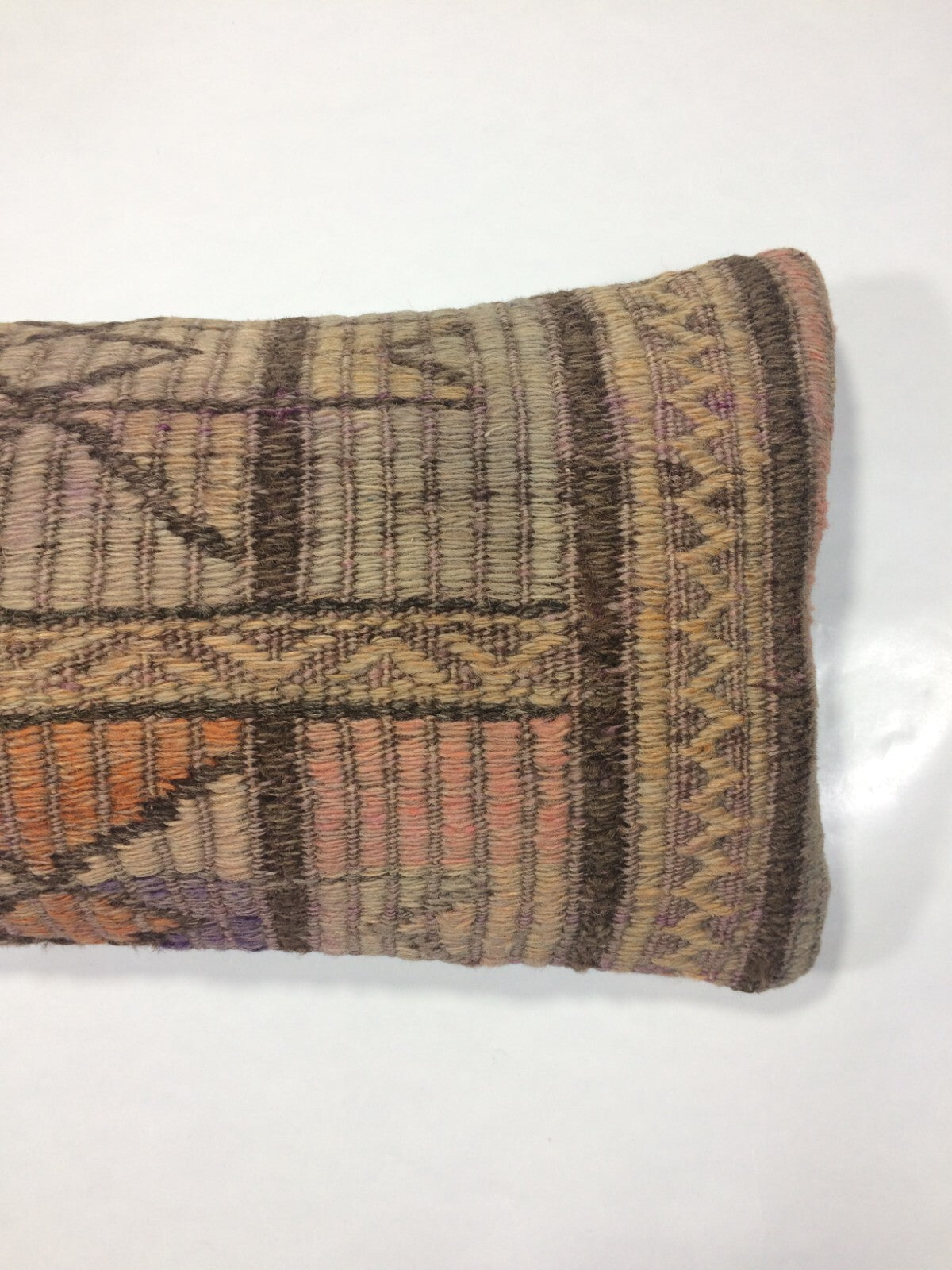 Turkish Cushion Cover 8"x16" Handmade Vintage Boho Ethnic Throw Pillow Case 943