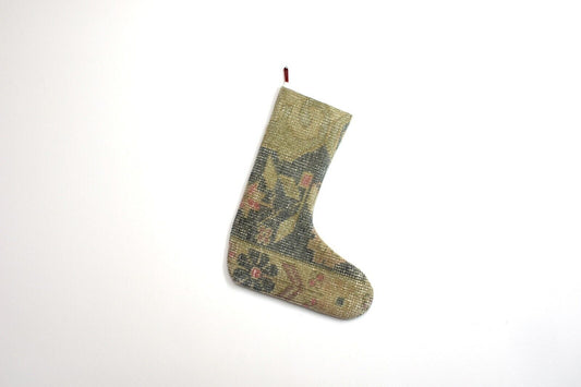 Kilim Christmas Stocking Vintage Rug Stocking Ethnic Decorative Xmas Socks S1007