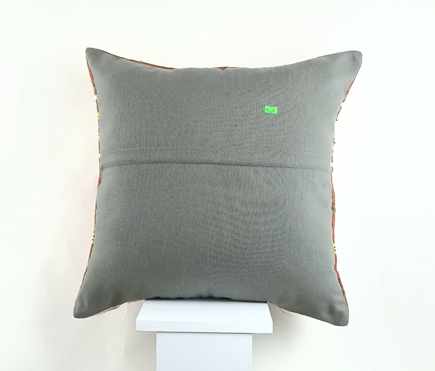 Kilim Pillow Cover 20x20 Home Decorative Handmade Ethnic Oushak Rug Pillow A1218