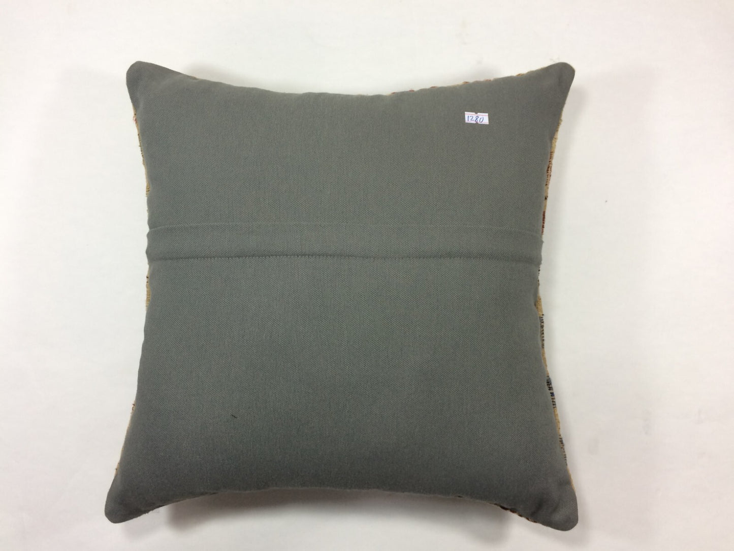 18"x18" Kilim Pillow Cover  Handmade Turkish Vintage Cushion Tribal Lumbar 1280