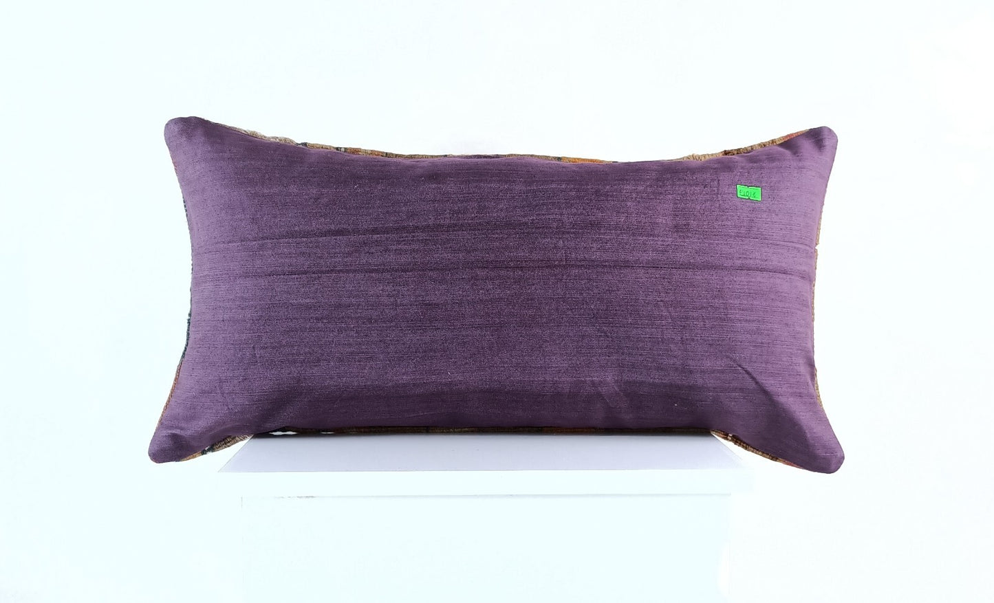 Handmade Turkish Kilim Pillow Cover 12x24 Ethnic Boho Sofa Lumbar Cushion E1018