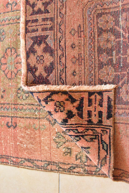 Traditional Handmade Runner Rug 3 x 11 ft Traditional Vintage Oushak Kilim C06