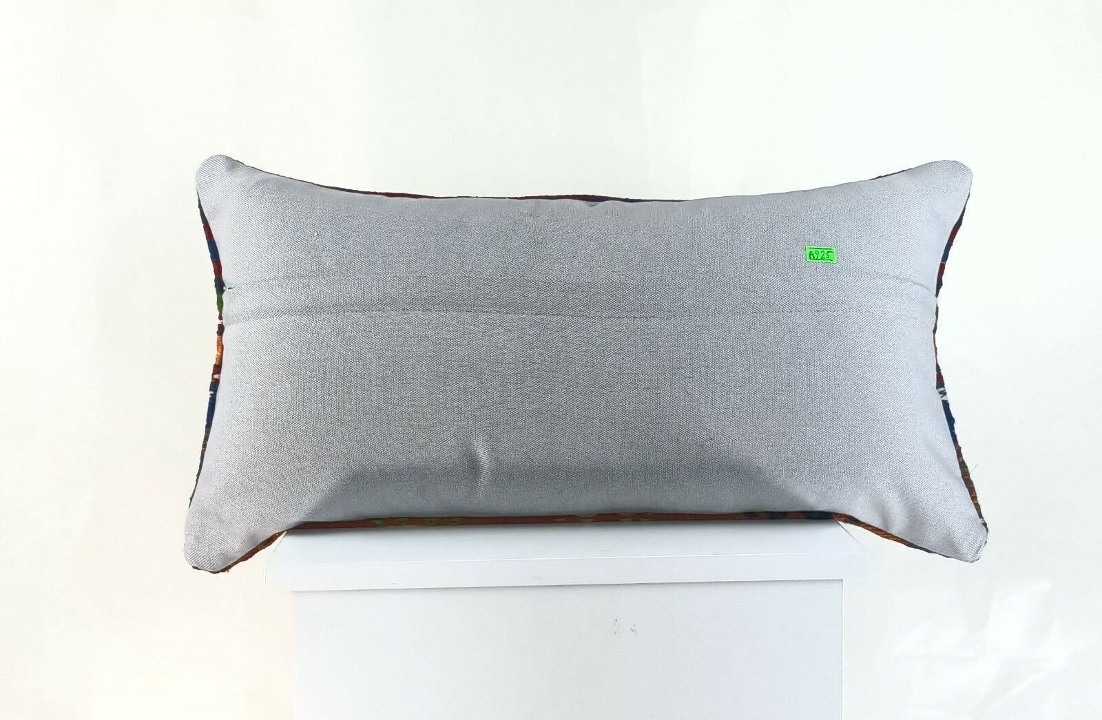 Kilim Pillow Cover 12x24 Traditional Oushak Rug Wool Throw Lumbar Cushion A925