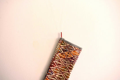 Vintage Kilim Stocking Christmas Stocking Ethnic Christmas Stocking S349