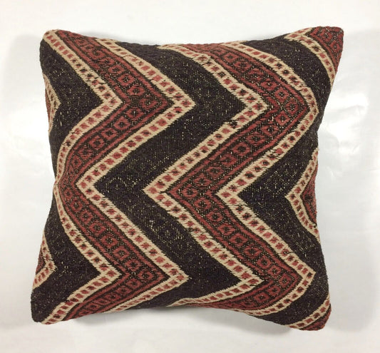 16x16 Ethnic Vintage Turkish Rug Pillow Cover Home Decorative Boho Cushion 134