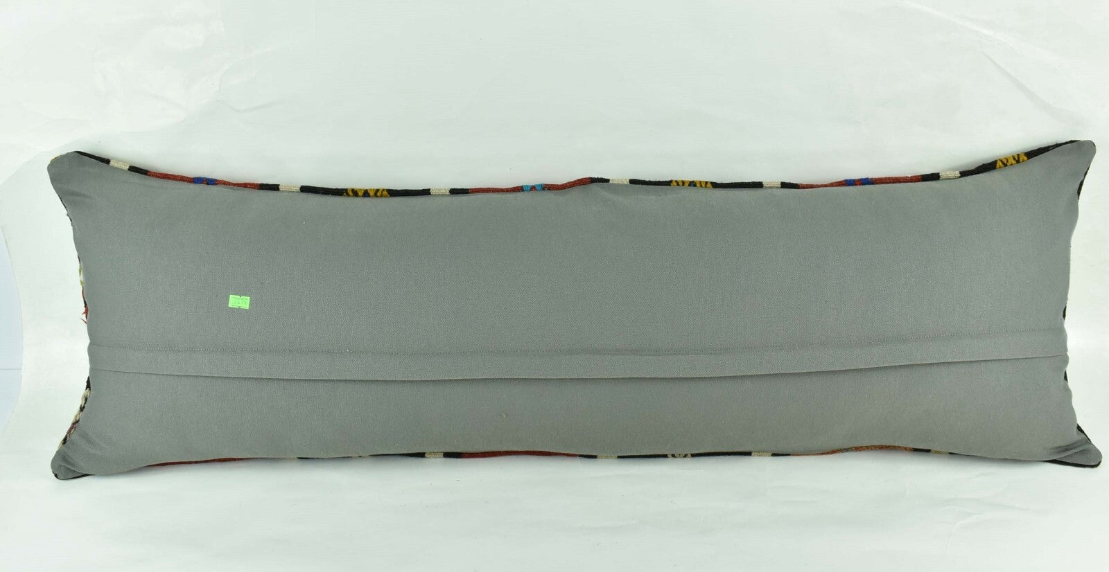 Extra Large Kilim Pillow Cover 16x48 Handmade Ethnic Boho Oriental Lumbar 3235