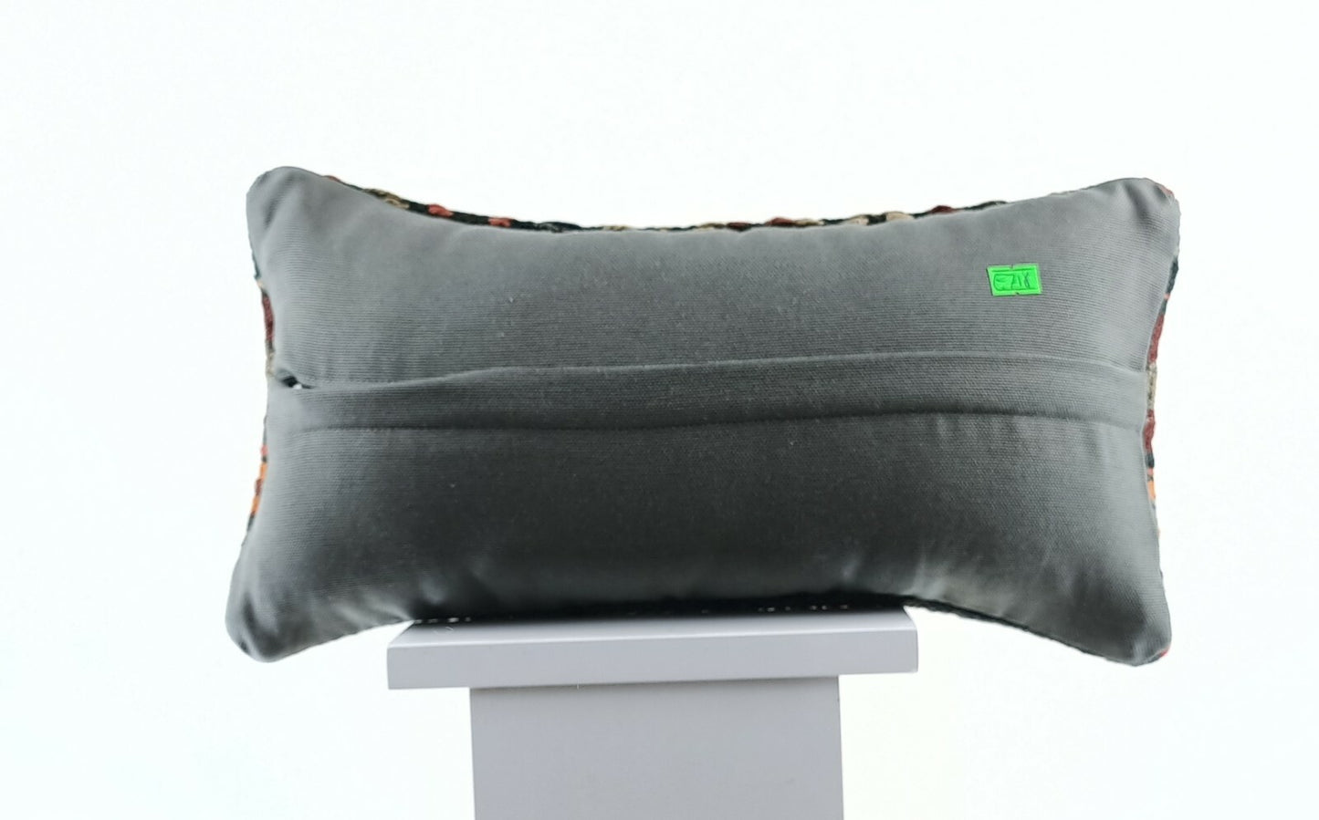 8"x16" Kilim Pillow Cover Turkish Handmade Home Decorative Neck Lumbar E718