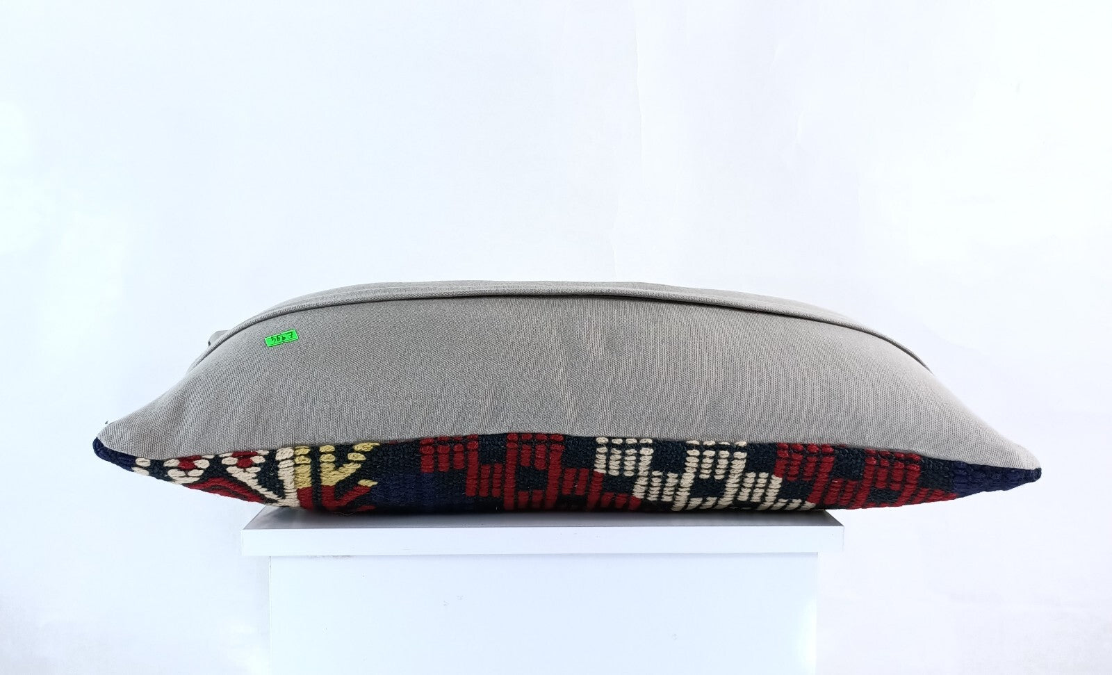 Handmade Turkish Kilim Pillow Cover 12x24 Ethnic Boho Sofa Lumbar Cushion E994