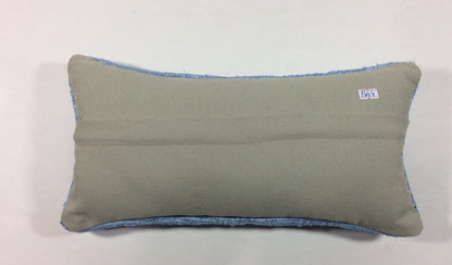 Turkish Cushion Cover 8"x16" Handmade Vintage Boho Ethnic Throw Pillow Case 1444