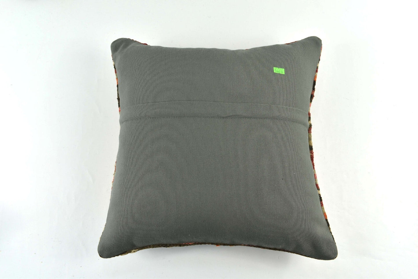 18"x18" Kilim Pillow Cover  Handmade Turkish Vintage Cushion Tribal Lumbar 3406