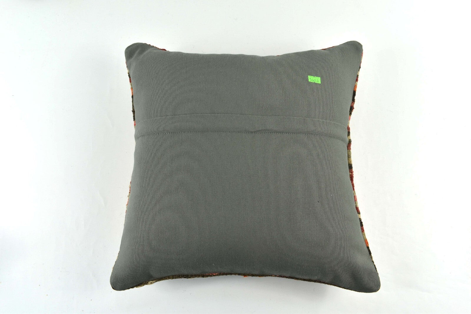 18"x18" Kilim Pillow Cover  Handmade Turkish Vintage Cushion Tribal Lumbar 3406