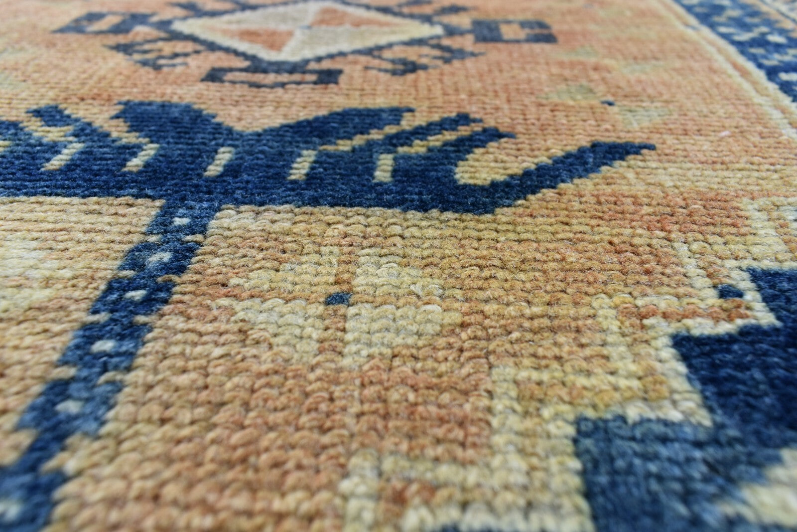 Turkish Runner 3.5x1.8 ft Mini Anatolian Rug Vintage Runner Turkish Runner Y114