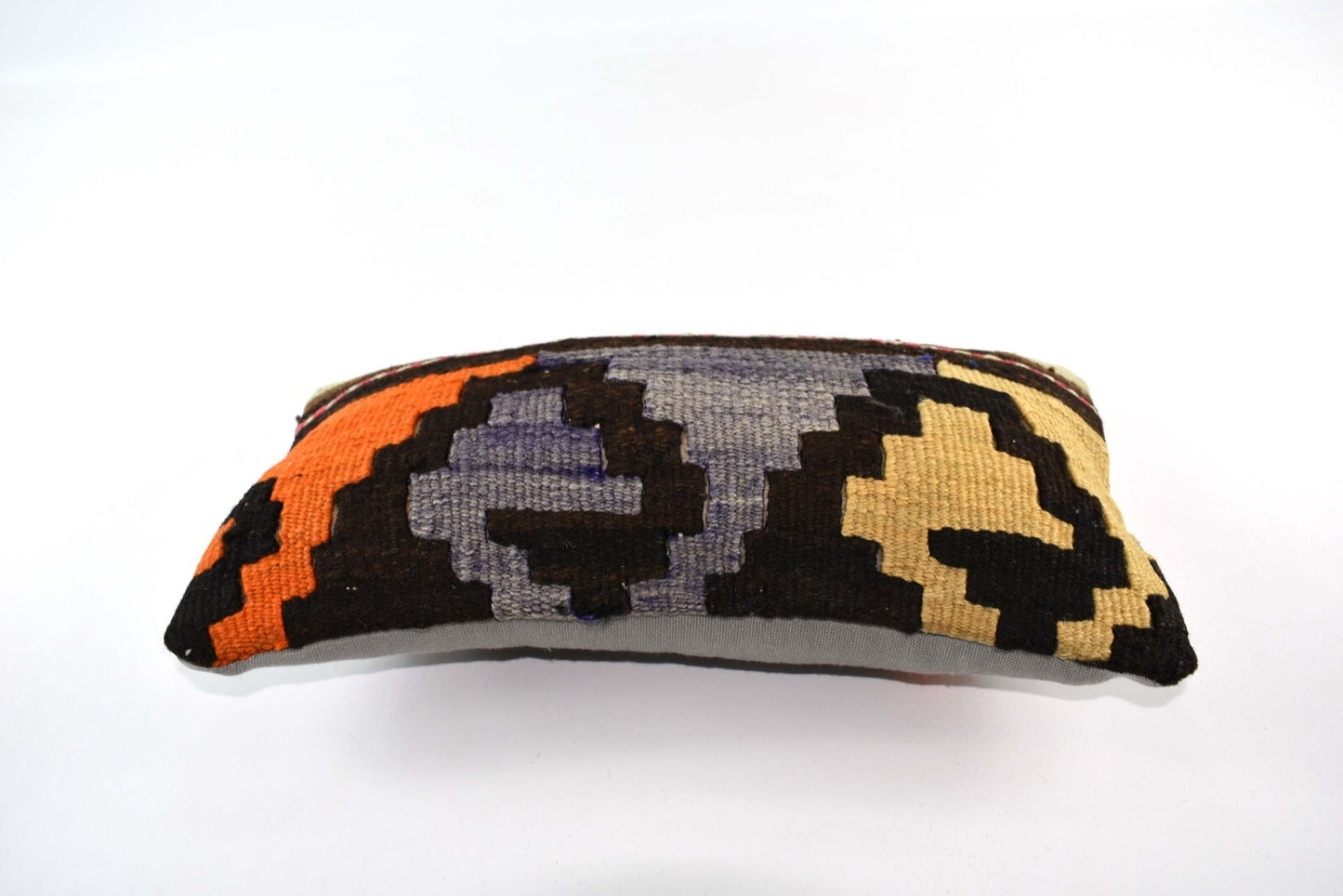 Turkish Cushion Cover 8"x16" Handmade Vintage Boho Ethnic Throw Pillow Case 4453