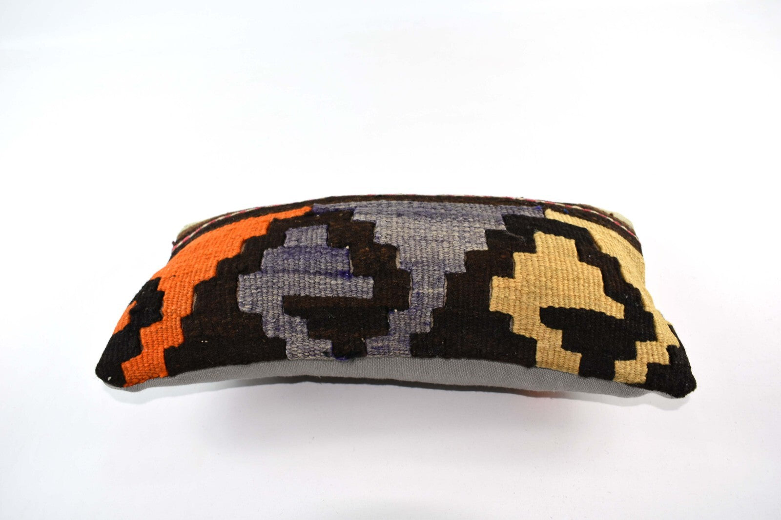 Turkish Cushion Cover 8"x16" Handmade Vintage Boho Ethnic Throw Pillow Case 4453