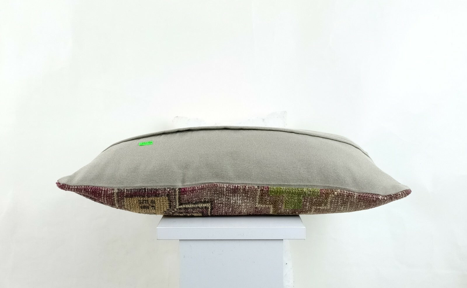 Kilim Lumbar Pillow Cover 10x20 Decorative Sofa Couch Handmade Cushion A1345