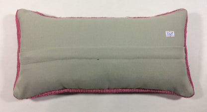 Turkish Cushion Cover 8"x16" Handmade Vintage Boho Ethnic Throw Pillow Case 1449