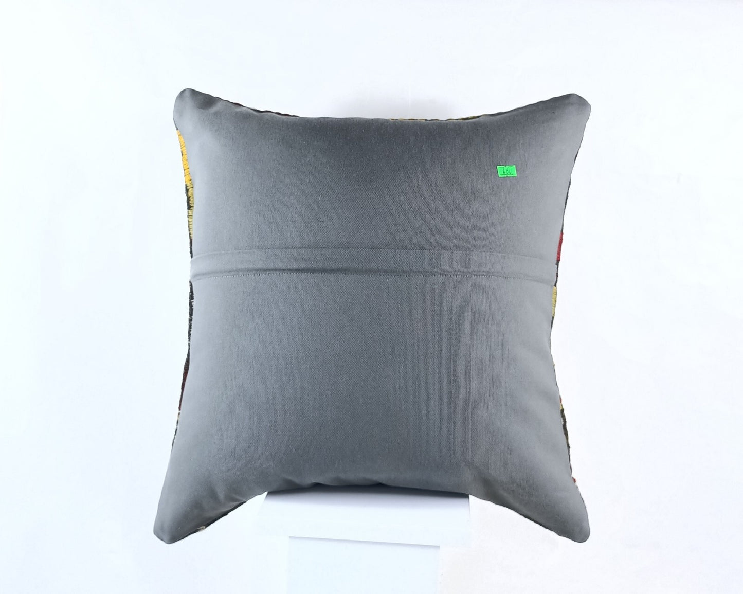 20x20 Kilim Pillow Cover Handmade Vintage Oushak Kilim Cushion Cover 1860