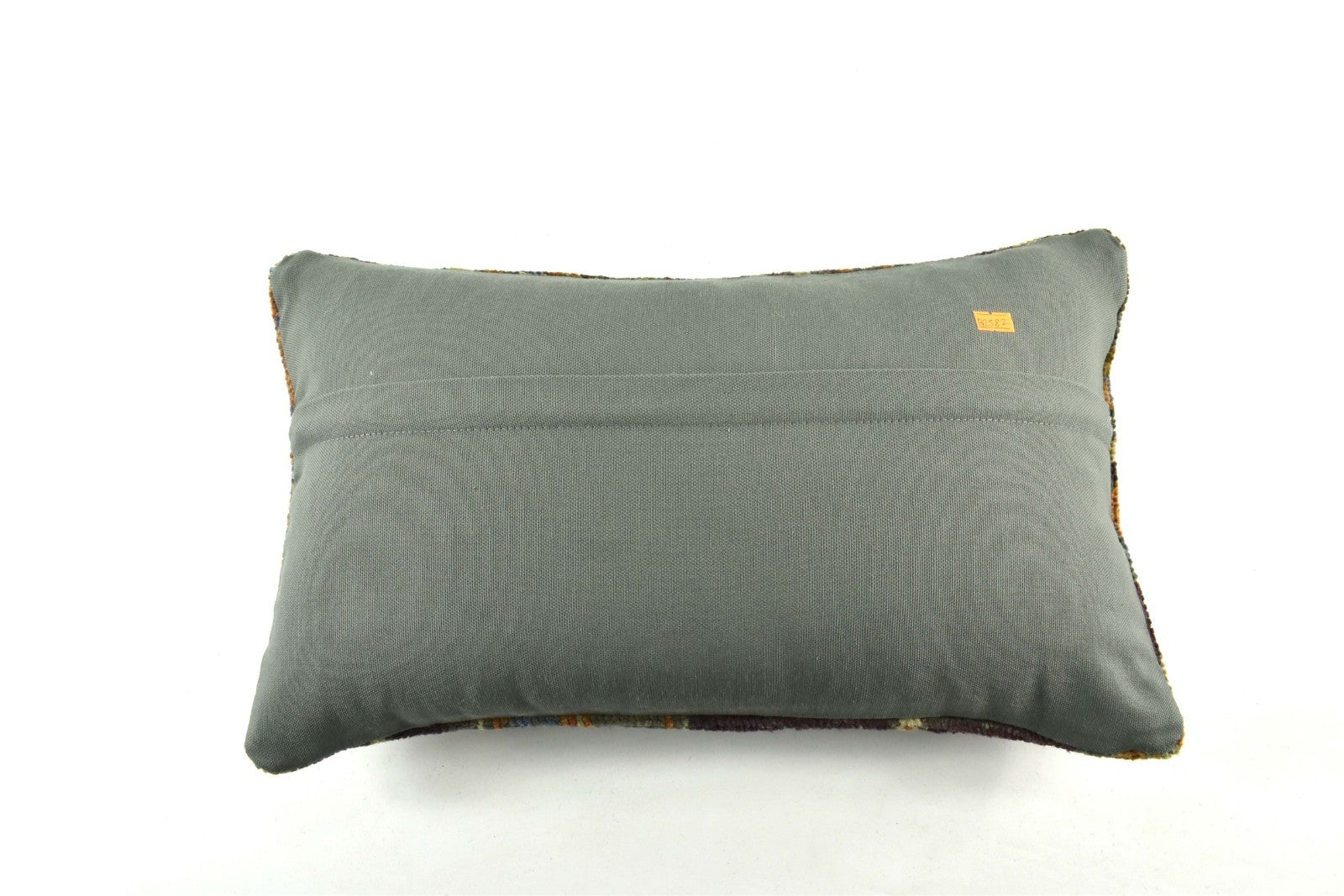 Kilim Pillow Cover 12x20 Handmade Turkish Rug Boho Ethnic Lumbar Cushion A2582