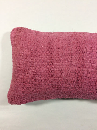 Turkish Cushion Cover 8"x16" Handmade Vintage Boho Ethnic Throw Pillow Case 1452