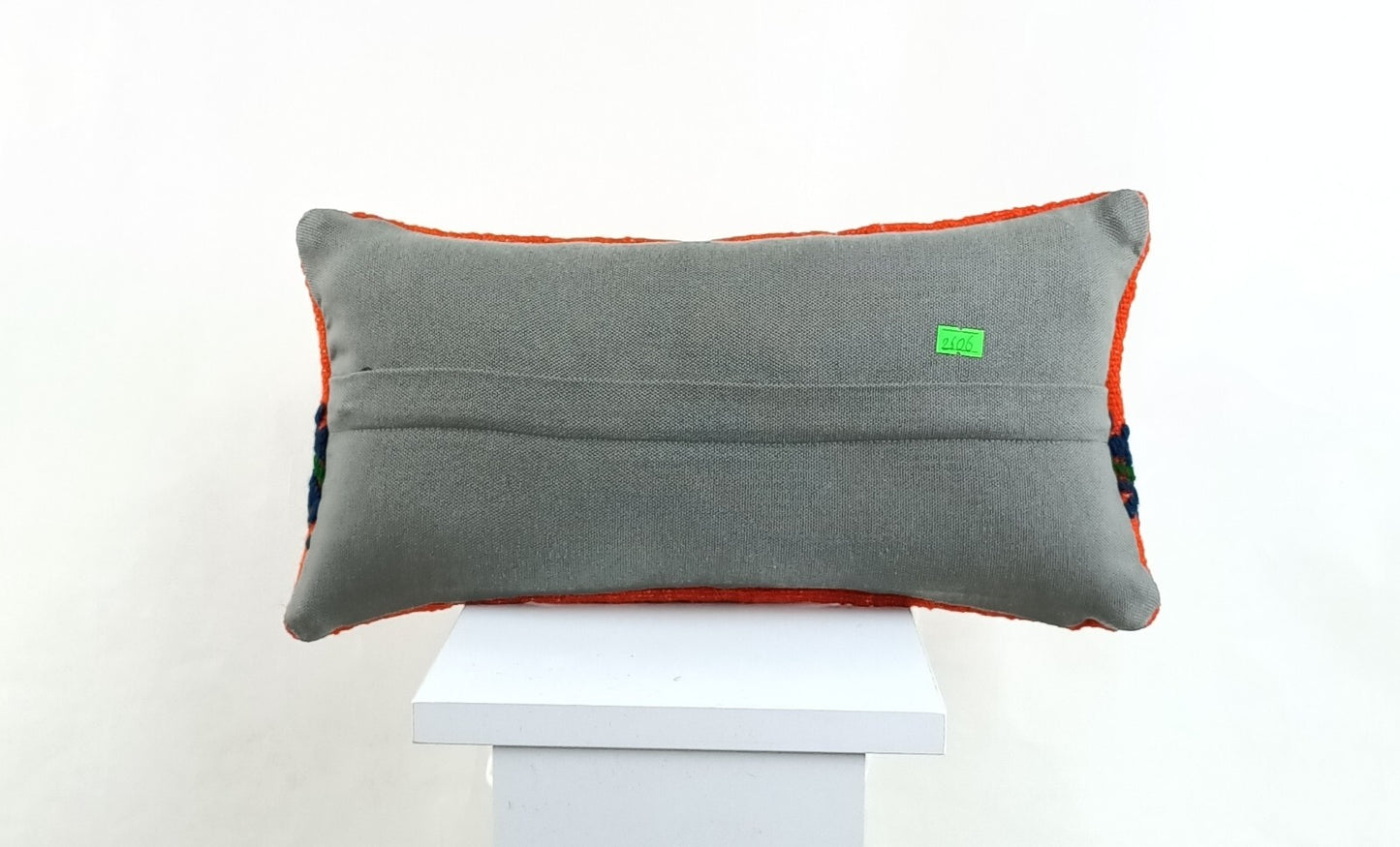 Turkish Cushion Cover 8"x16" Handmade Vintage Boho Ethnic Throw Pillow Case 2606