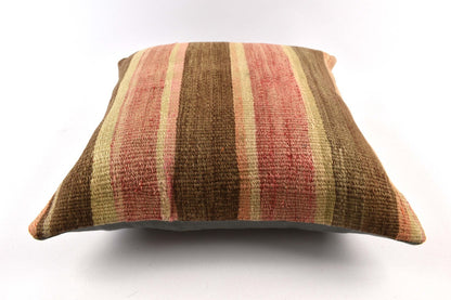 20x20 Kilim Pillow Cover Handmade Vintage Oushak Kilim Cushion Cover 4707