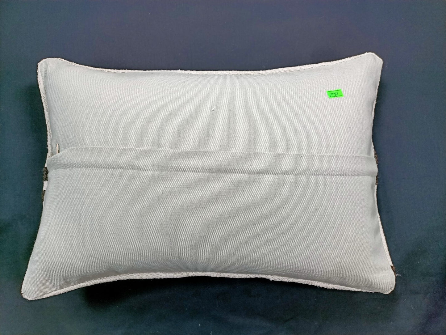 Kilim Pillow Cover 12x20 Turkish Handmade Sofa Couch Floor Lumbar Cushion E39