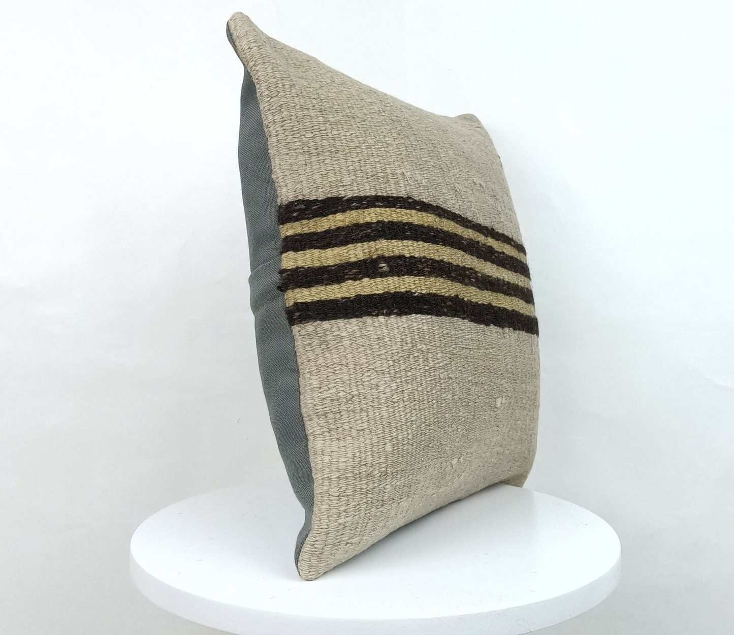 14x14 Kilim Cushion Cover Turkish Ottoman Boho Rustic Throw Pillow Case  A341