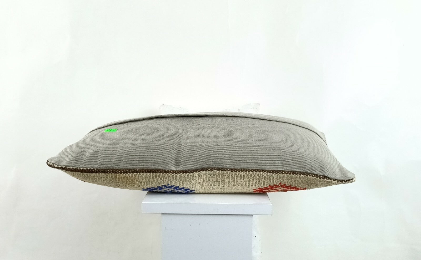 Kilim Lumbar Pillow Cover 10x20 Decorative Sofa Couch Handmade Cushion A1332