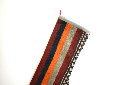 Kilim Christmas Stocking Rug Christmas Socks Christmas Decoration Xmas Gift S97