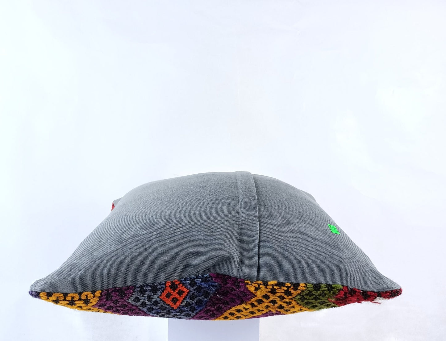 18"x18" Kilim Pillow Cover  Handmade Turkish Vintage Cushion Tribal Lumbar 1821