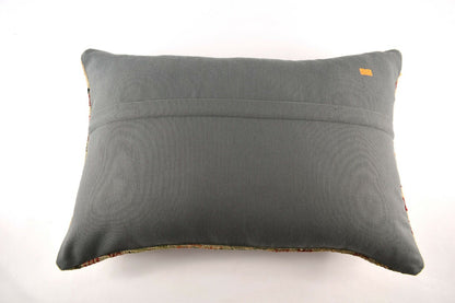 Kilim Pillow Cover 16x24 Ethnic Traditional Oushak Kilim Cushion Cover A3052