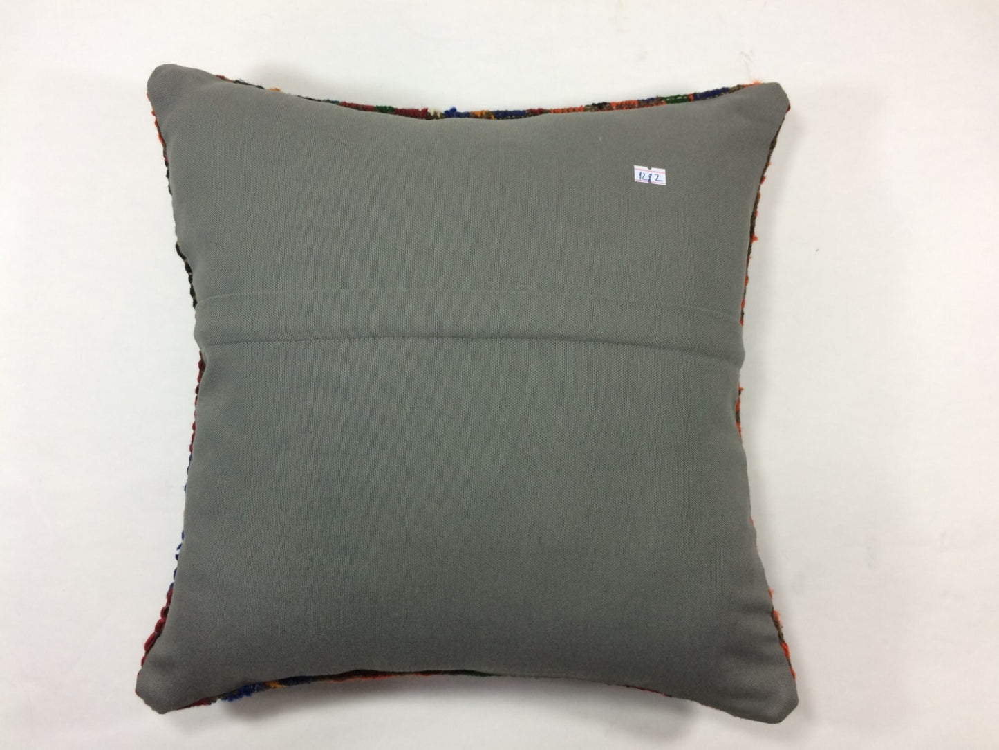 18"x18" Kilim Pillow Cover  Handmade Turkish Vintage Cushion Tribal Lumbar 1282