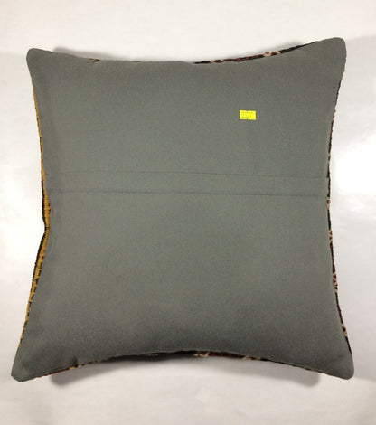 20x20 Kilim Pillow Cover Handmade Vintage Oushak Kilim Cushion Cover 241