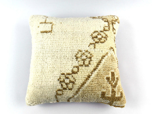 18"x18" Kilim Pillow Cover  Handmade Turkish Vintage Cushion Tribal Lumbar 4635