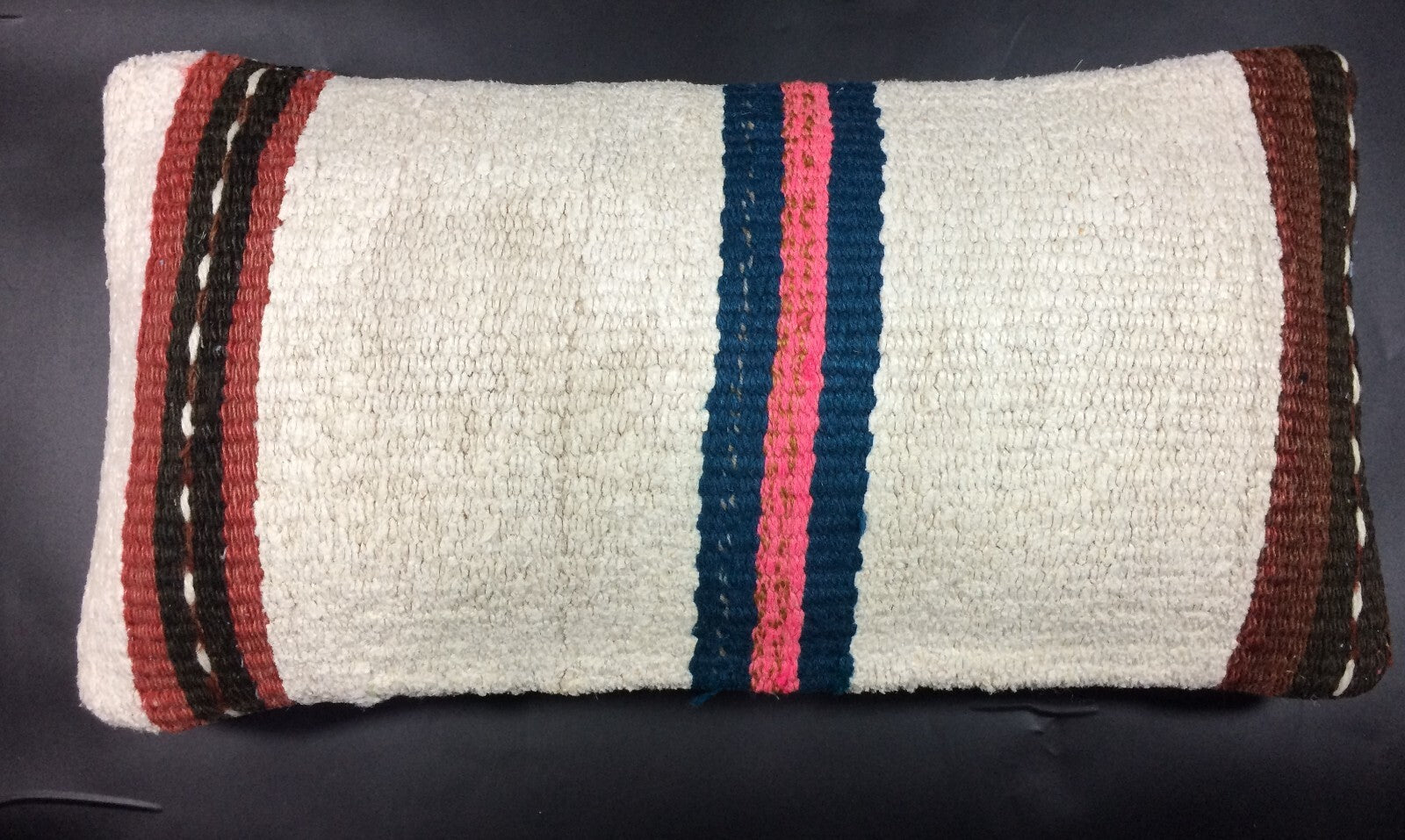 Turkish Cushion Cover 8"x16" Handmade Vintage Boho Ethnic Throw Pillow Case 1460