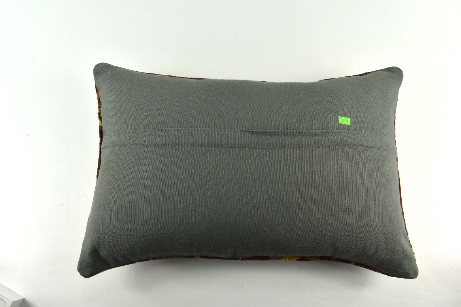 Kilim Pillow Cover 16x24 Tribal Vintage Turkish Carpet Lumbar Pillow Cover 3917