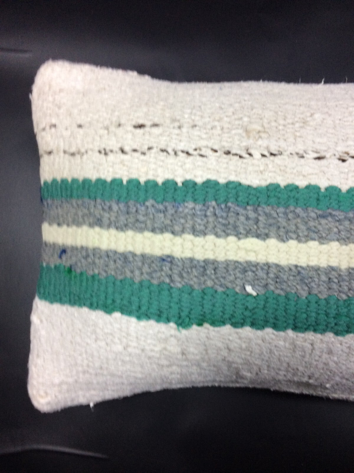 Turkish Cushion Cover 8"x16" Handmade Vintage Boho Ethnic Throw Pillow Case 1462