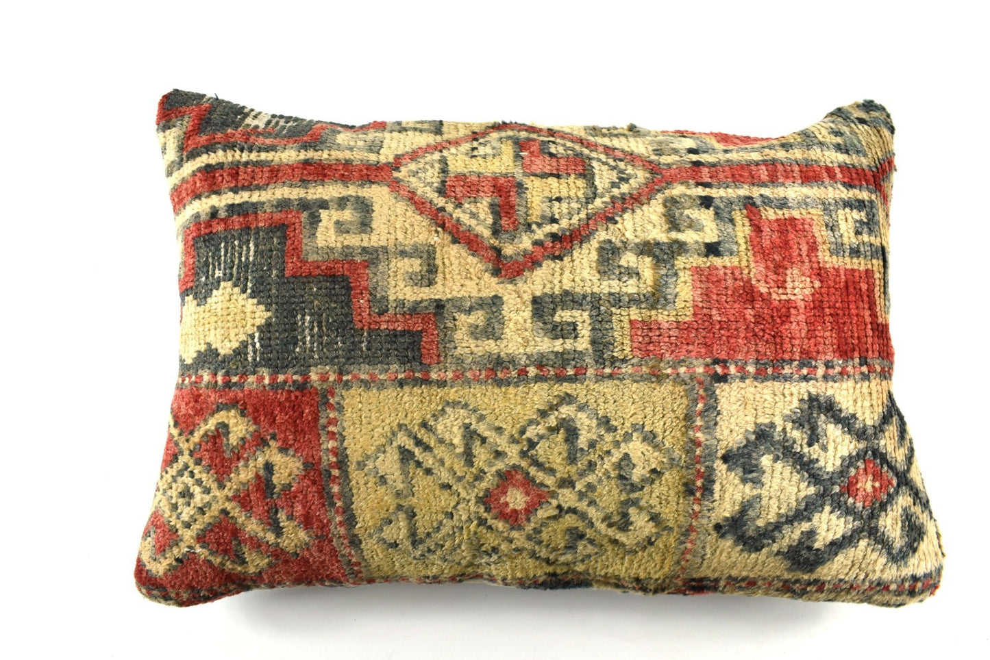 16x24 Kilim Pillow Cover Handmade Vintage Anatolian Lumbar Cushion Cover A2681