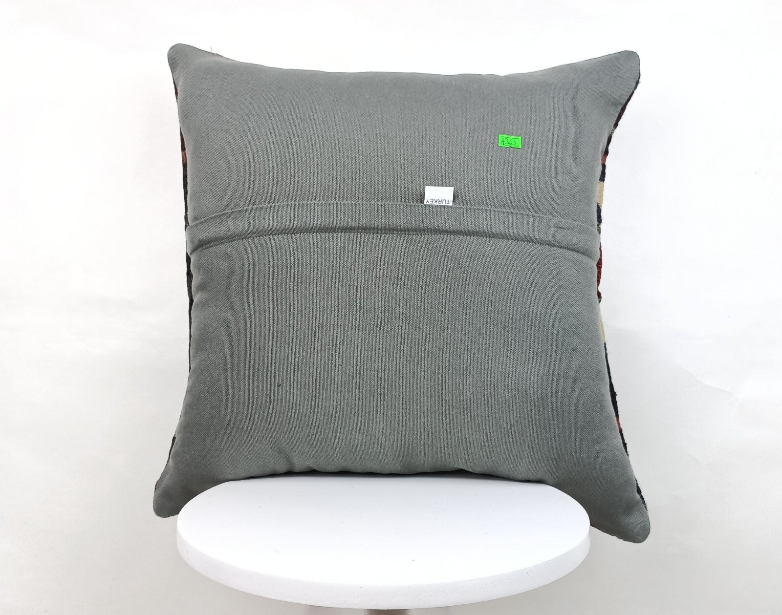 20x20 Kilim Pillow Cover Handmade Vintage Oushak Kilim Cushion Cover A360