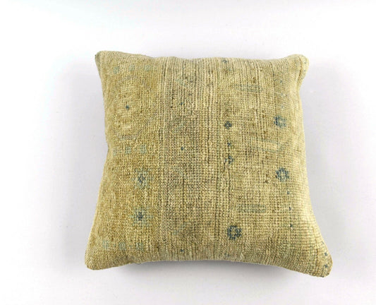 16x16 Ethnic Vintage Turkish Rug Pillow Cover Home Decorative Boho Cushion A3168