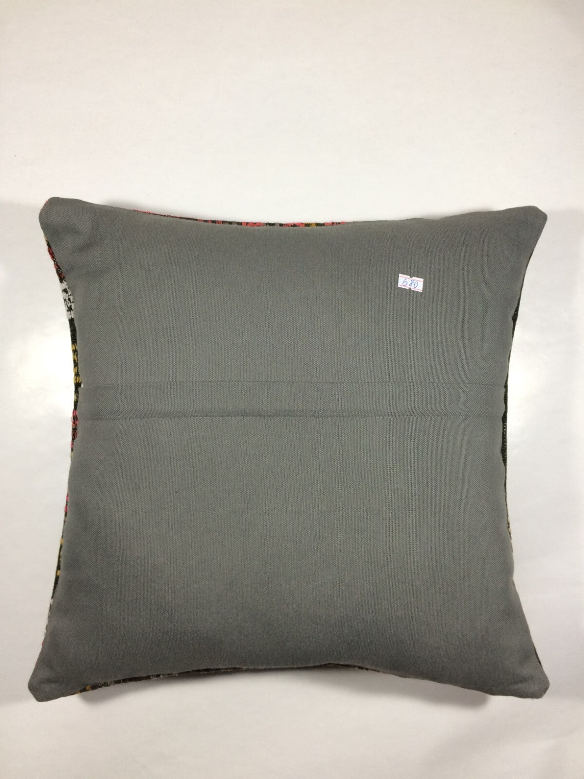 18"x18" Kilim Pillow Cover  Handmade Turkish Vintage Cushion Tribal Lumbar 680