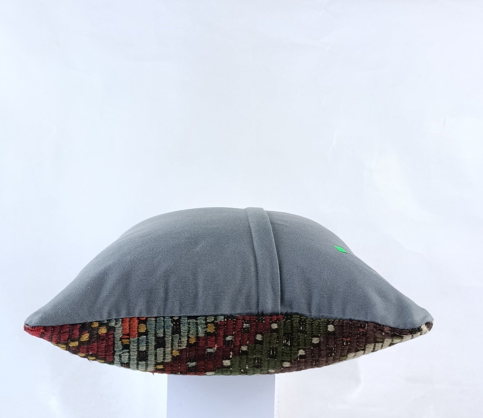 18"x18" Kilim Pillow Cover  Handmade Turkish Vintage Cushion Tribal Lumbar 1845