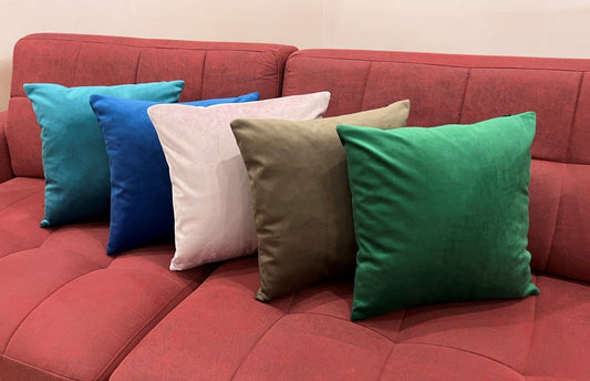 Velvet Throw Pillow Cover Soft Sofa Couch Home Decorative Double Sided Cushion