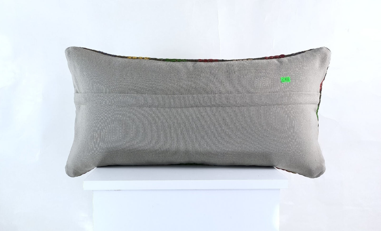 12x24 Kilim Lumbar Cushion Cover Turkish Tribal Vintage Ethnic Pillow E906