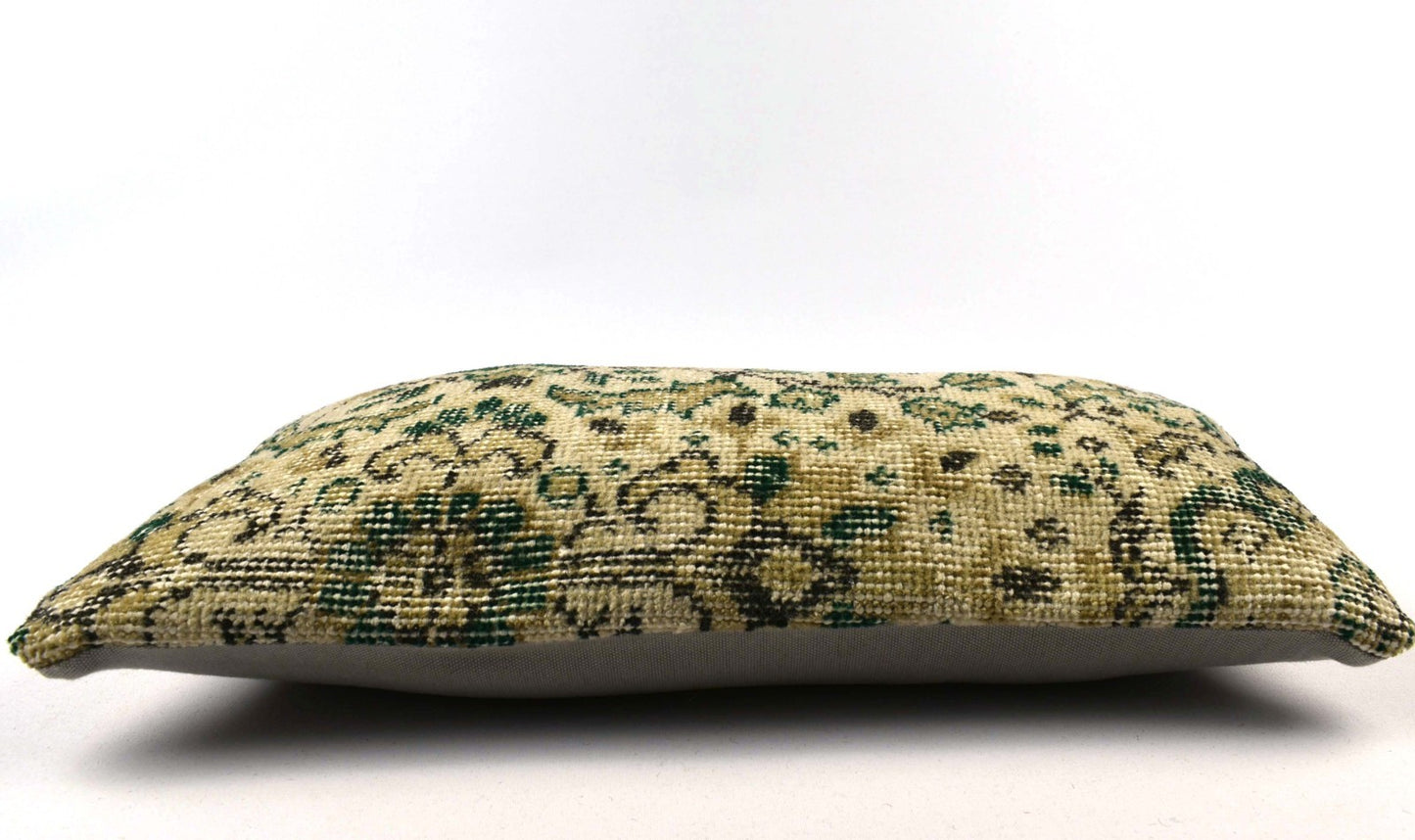 10x20 Kilim Lumbar Pillow Cover Vintage Ethnic Oushak Kilim Pillow Cover 4863