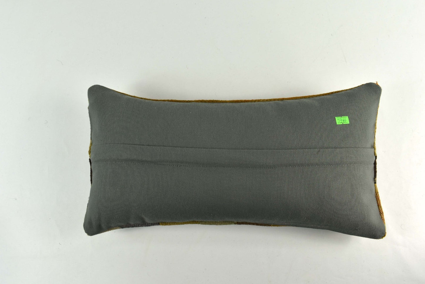 10x20 Kilim Lumbar Pillow Cover Vintage Ethnic Oushak Kilim Pillow Cover 3766