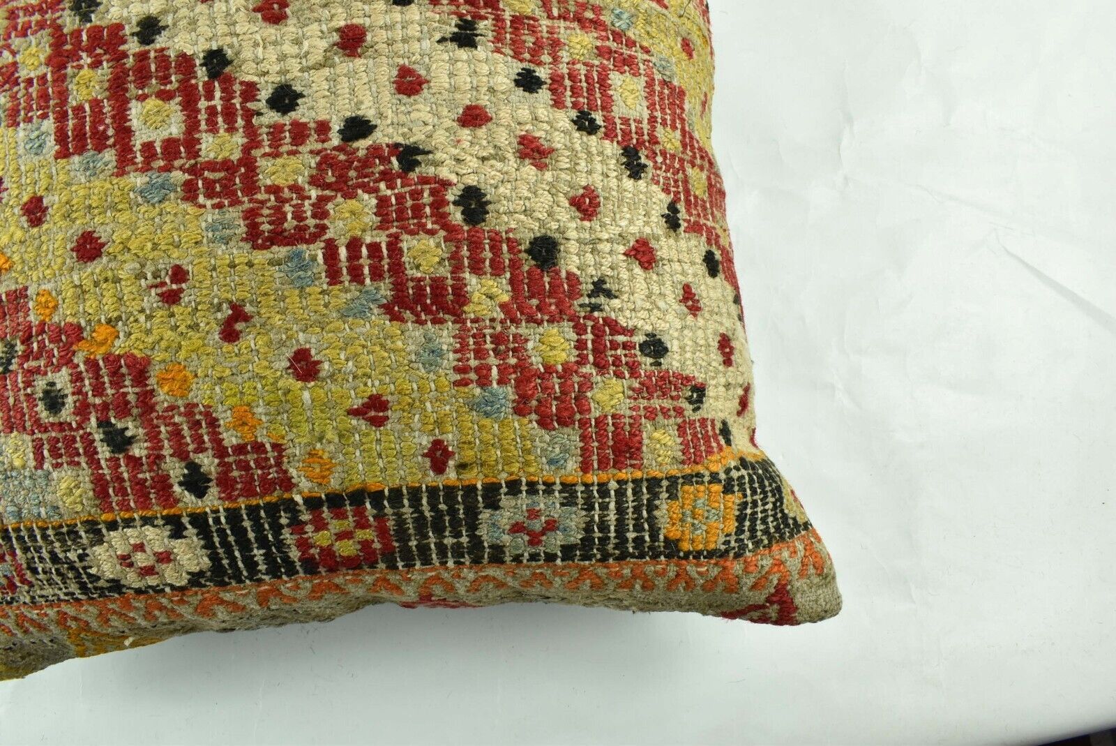 20x20 Kilim Pillow Cover Handmade Vintage Oushak Kilim Cushion Cover 2959