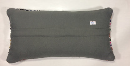 Turkish Cushion Cover 8"x16" Handmade Vintage Boho Ethnic Throw Pillow Case 971