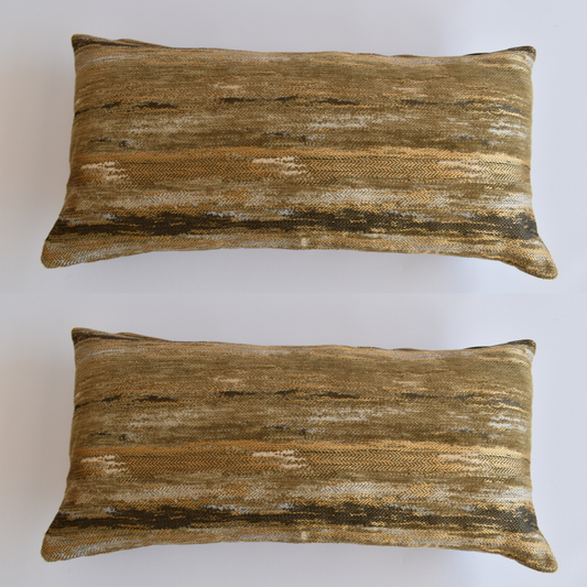 2 pcs/set Home Decorative Lumbar Pillow Cover Ethnic Tribal Rustic Farmhouse 