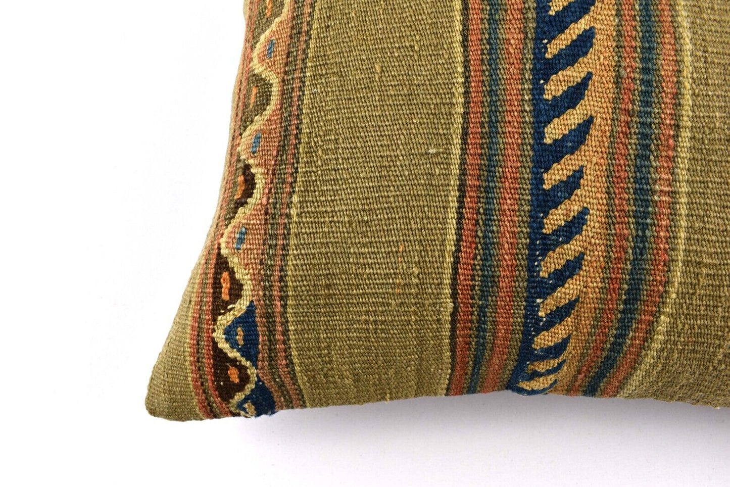 20x20 Kilim Pillow Cover Handmade Vintage Oushak Kilim Cushion Cover 4702